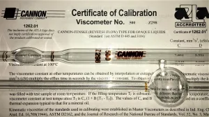 Cannon-Fenske CFOC-500 Certified Opaque Viscometer Tube - Size 500, 10 of 17