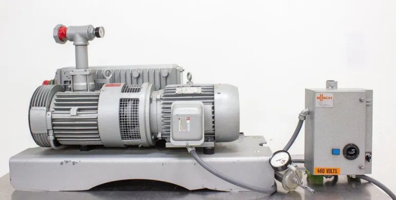 Busch RC 0250-C406-1001 Rotary Vane Vacuum Pump 230V-460V 60Hz Industrial Use