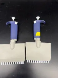 Rainin Pipet-Lite 300 µL 8-Channel Multichannel Pipette Set of 3, 2 of 3