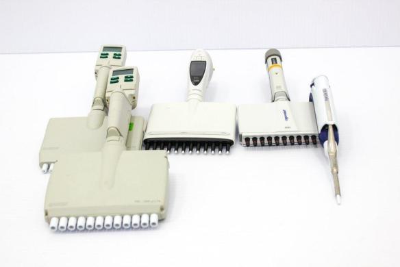 Sartorius/Rainin/Eppendorf Multichannel and Single-channel Pipette Set, 5 Pieces-cover