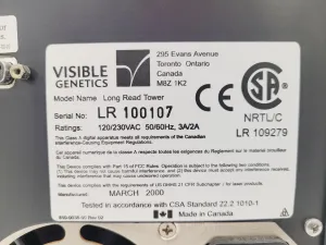 Visible Genetics Long-Read Tower DNA Sequencer for Genomic and Molecular Diagnostics, 4 of 11