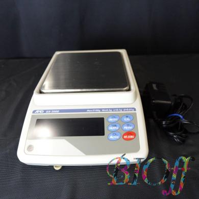 5905・A＆D / GX-2000 / 分銅内蔵型電子天秤 2100g/0.01mg-cover
