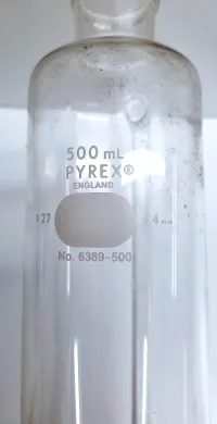 Corning PYREX 6389 500mL Pressure-Equalizing Addition Funnel with Teflon Stopcock