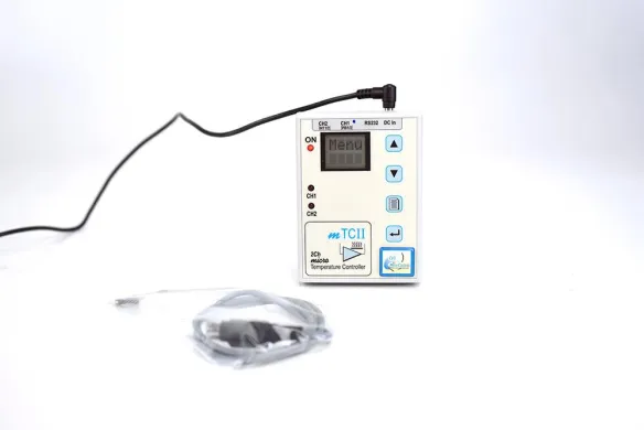 Cell MicroControls mTCII 2-Channel Digital Micro-Temperature Controller with Connection Cable
