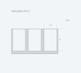 IKA DB 5.7 Vial Dry Block (25 mm), 2 of 2