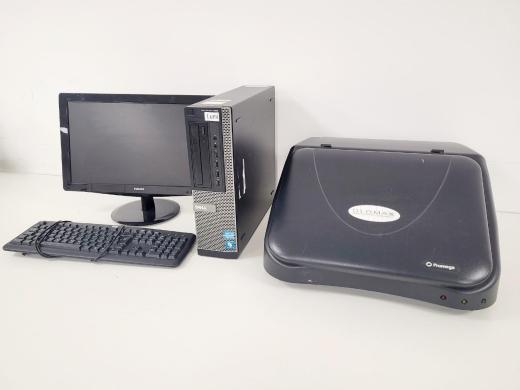 Promega GloMax 9100-102 96 Microplate Luminometer w/ PC & GloMax Software Lab-cover
