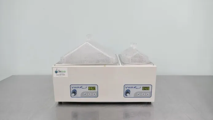 VWR 89032-222 Dual-Chamber Digital Laboratory Water Bath with Independent Controls
