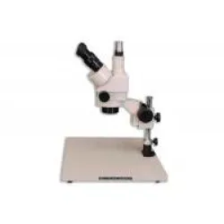 Meiji EMZ-5TRD Trinocular Zoom Stereo Microscope with Wide Surface Stand and 10X Eyepieces, 7 of 7
