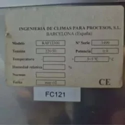 ING Climas RAF 12300 Laboratory Refrigerator, 6 of 9