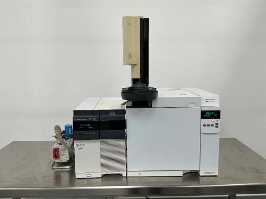 Agilent 7820A Gas Chromatograph with 5977E Mass Selective Detector GCMS System-cover