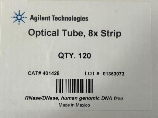 Agilent Technologies 8x Optical Tubes for Laboratory Instrumentation-cover
