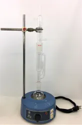 Soxhlet Extraction Kit with Barnstead Electrothermal CM0250-CEX1 Heating Mantle (250mL), 4 of 15