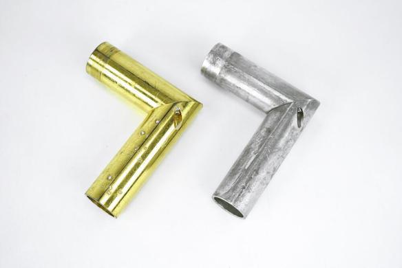 Copley Gold/Aluminum Induction Port for NGI ACI Andersen Cascade Impactors-cover