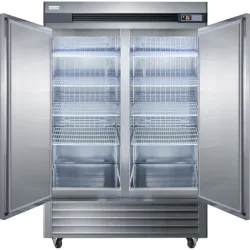 Accucold AFS49ML 49 Cu.Ft. Solid Double Door Upright Pharmacy Freezer for Medical and Biotech Storage, 2 of 2