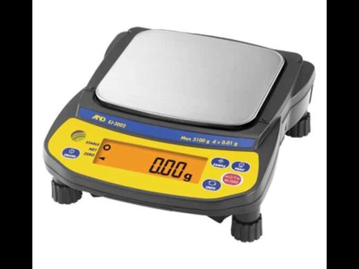 A&D EJ-3002 Compact 2-Place Analytical Balance-cover