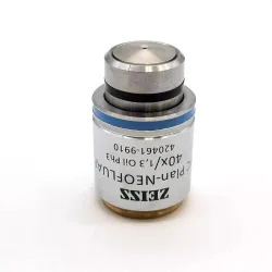 Zeiss EC Plan-Neofluar 40x Oil Immersion Phase Contrast Microscope Objective, 2 of 3