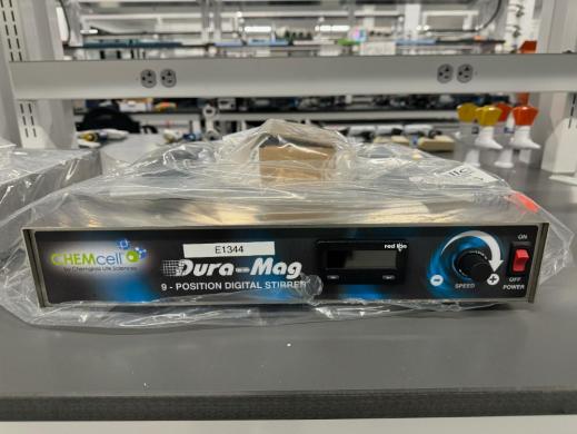 Chemglass CHEMcell Dura-Mag 9 Position Digital Multi-Position Magnetic Stirrer-cover