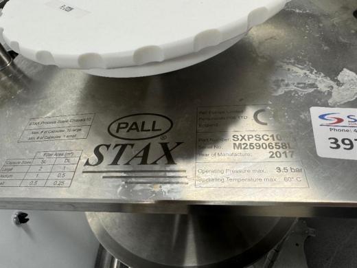 Pall STAX Process Scale Chassis 10 for Industrial and Bioprocessing Applications-cover