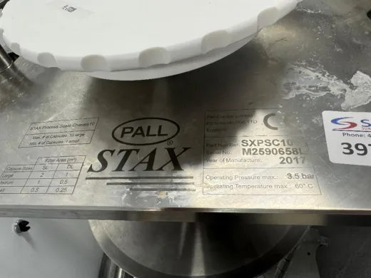 Pall STAX Process Scale Chassis 10 for Industrial and Bioprocessing Applications