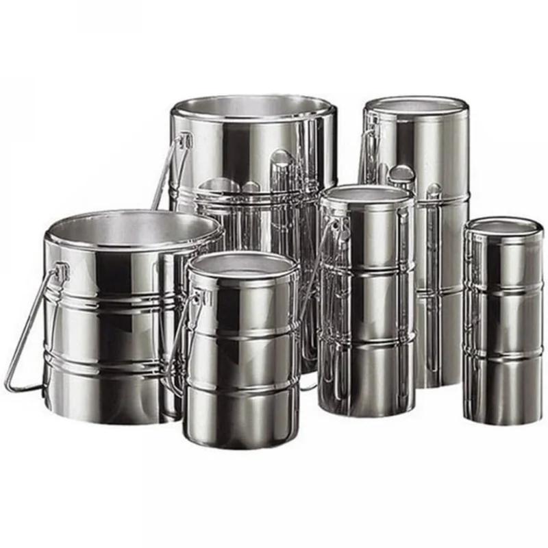 Scilogex 2 Liter All Stainless Steel Dewar Flask with Lid and Handle