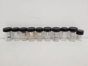 Lot of 65 Olympus and Nikon Microscope Objectives with 52 Eyepieces, 4 of 8