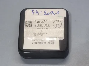 ZWIEBEL 100mg Class F1 Stainless Steel Calibration Weight, 4 of 5
