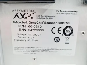 Affymetrix GeneChip Scanner 3000 7G and GeneChip 450 Fluidics Station for Genomic Microarray Analysis, 8 of 36