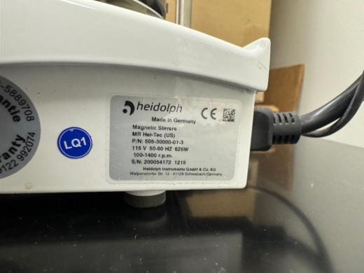 Heidolph MR Hei-Tec Digital Hotplate Stirrer for Precise Heating and Stirring-cover