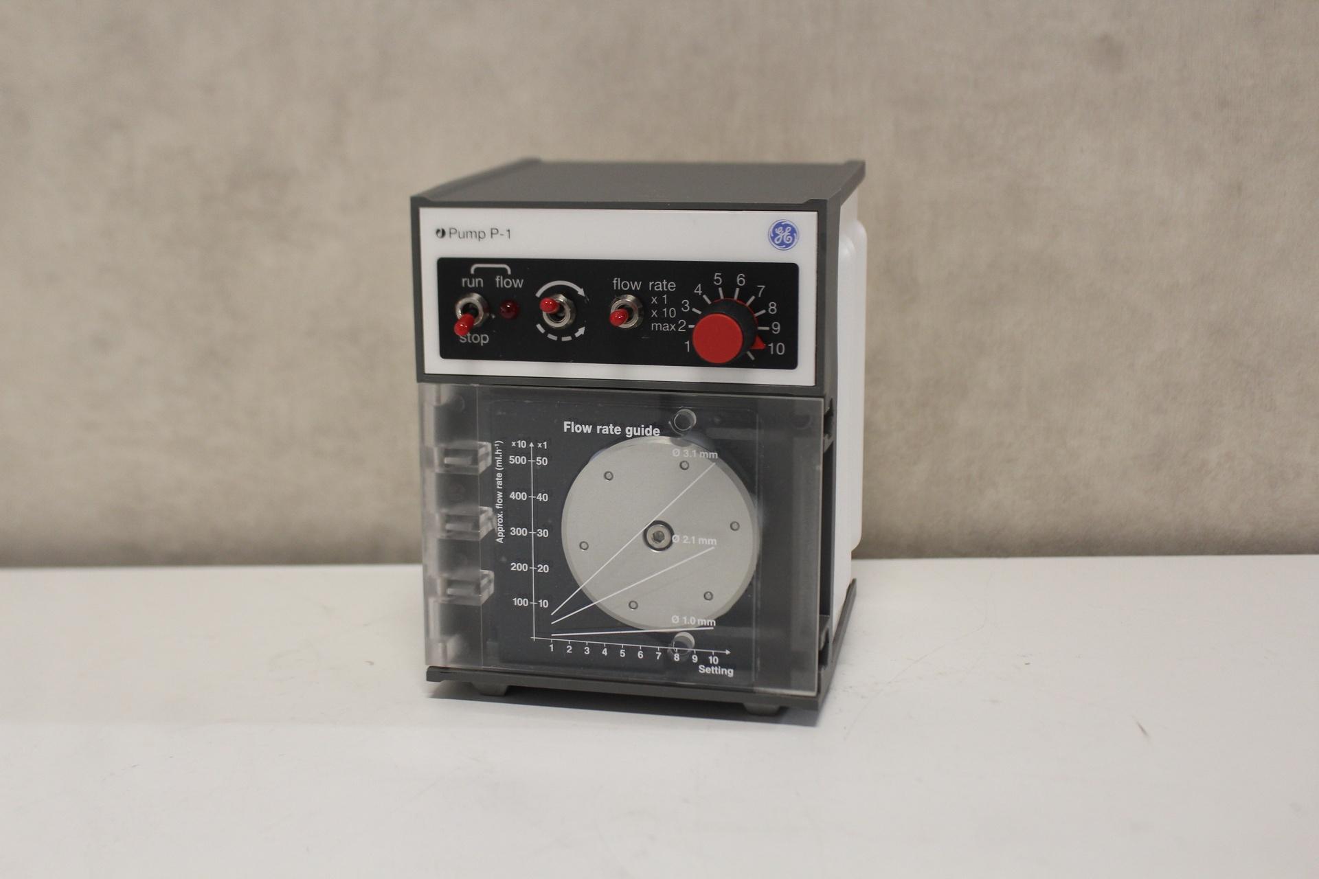 GE Healthcare P-1 Single-Channel Peristaltic Pump for Precise Liquid Flow Control