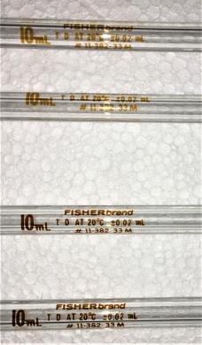 Fisherbrand 11-382-33M Dual-Purpose Volumetric Pipet - 10 mL-cover