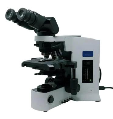 Olympus BX51 Fluorescence Microscope with Tilting Binocular Head-cover