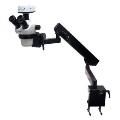 Unitron Z730 Zoom Stereo Microscope with Flex Arm Stand-cover