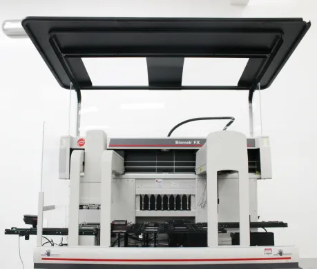 Beckman Biomek FX Automated Liquid Handler with 96 Head and Span-8 Robotic Arms