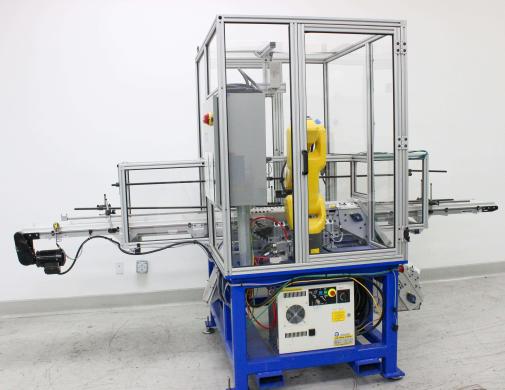 FANUC R-30iB Mate Plus 6-Axis Robotic Cell with LR Mate 200iD/7L, 7kg Payload, 911mm Reach-cover