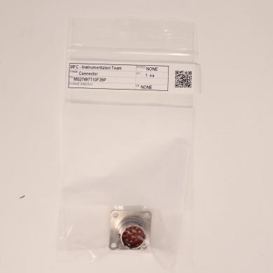 Amphenol Circular MIL-Spec Connector MS27497T10F35P 13-Pin Wall-Mount-cover