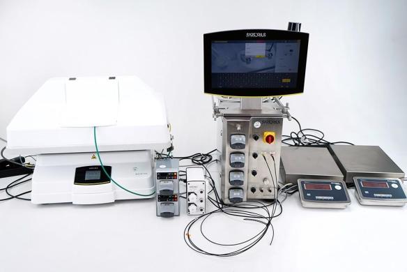 Sartorius Biostat RM 20/50 Basic L Rocking Bioreactor with 2 Feeding Pumps and 2 Integrated Balances-cover
