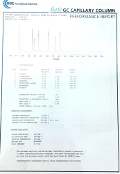 SGE BPX50 Capillary Column (30 m x 0.25 mm x 0.25 µm), 2 of 4