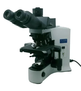Olympus BX41 Microscope with PlanApo Objectives and Superwide Trinocular Head