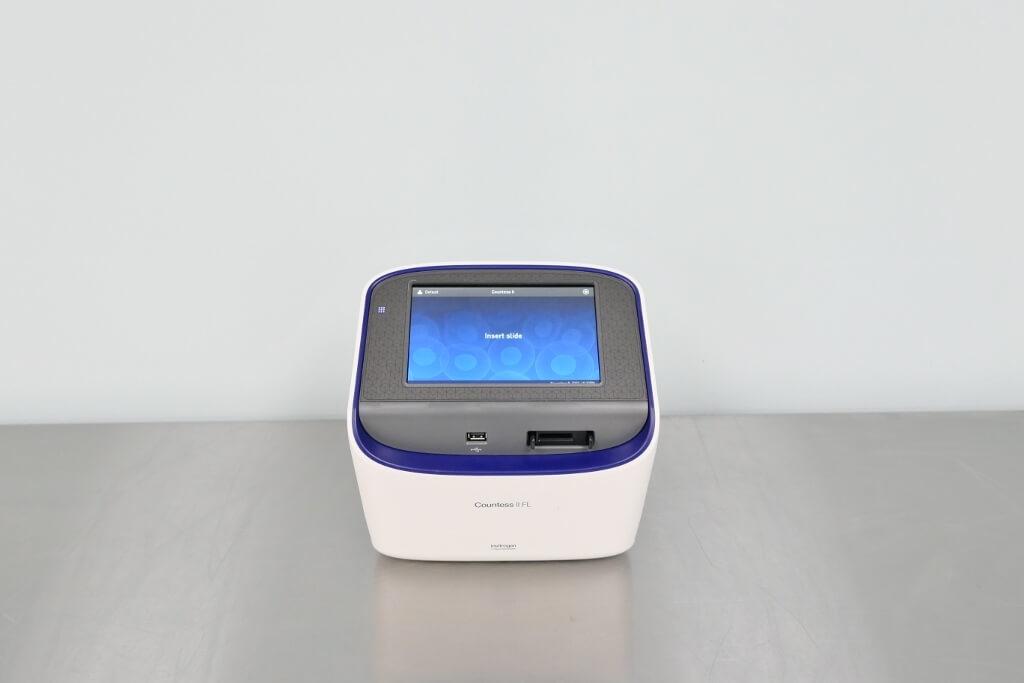 Invitrogen Countess II FL Automated Fluorescence Cell Counter with Brightfield and Dual Fluorescence Channels