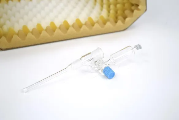 Metrohm 6.1225.010 SGJ Res Electrolyte Vessel with Glass Frit and Stopcock
