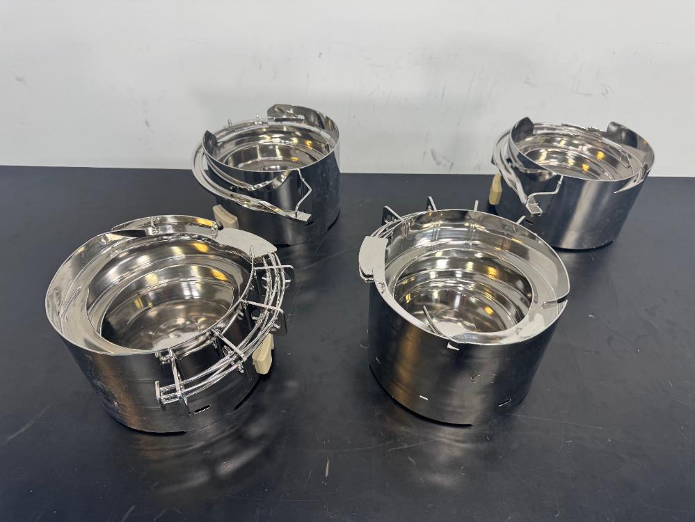 Vibratory Bowl Feeders for Automated Part Feeding and Orientation – Set of 4