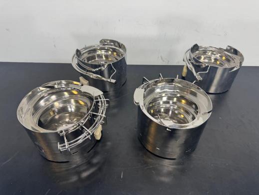 Vibratory Bowl Feeders for Automated Part Feeding and Orientation – Set of 4-cover