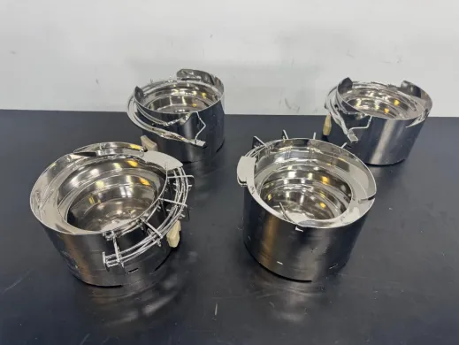 Vibratory Bowl Feeders for Automated Part Feeding and Orientation – Set of 4