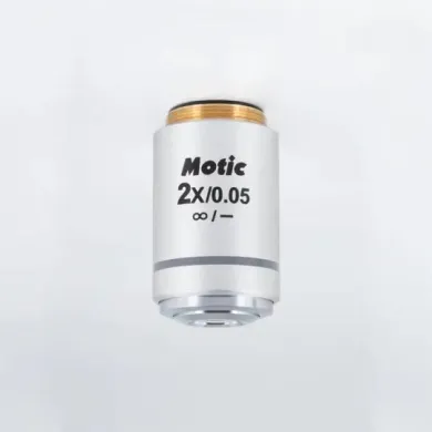 MOTIC CCIS Plan Achromatic Objective UC 2X/0.05 with 7.2mm Working Distance