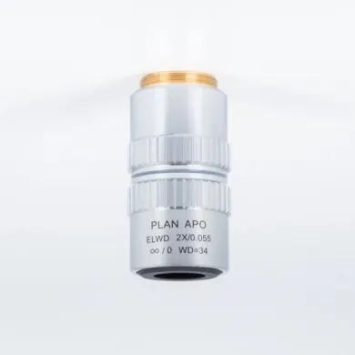 MOTIC ELWD PLAN APO 2X Infinity-Corrected Plan Apochromat Objective, WD 34mm
