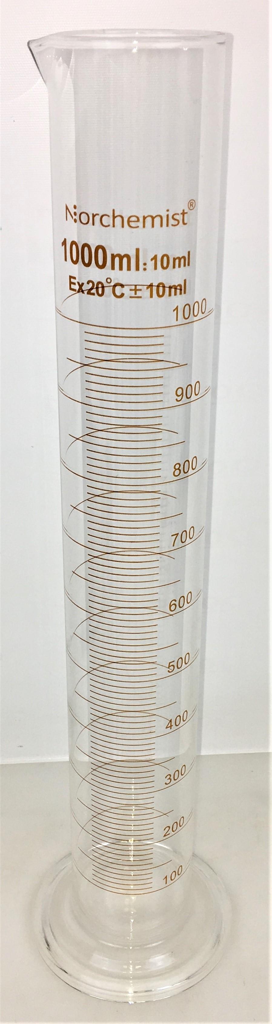 1000 mL Borosilicate Glass Graduated Cylinder