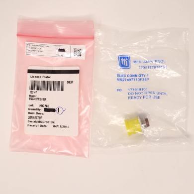 Amphenol MS27497T10F35P Circular MIL Spec 13-Pin Panel-Mount Connector-cover