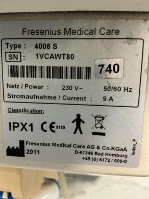 Fresenius Medical Care 4008 S Hemodialysis Machine for Clinical Renal Therapy-cover