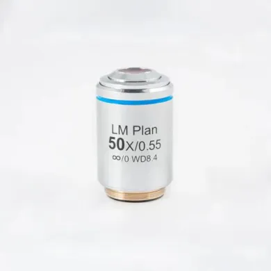 MOTIC LM Plan Achromatic Objective 50X/0.55 NA with 8.4mm Working Distance for AE2000MET