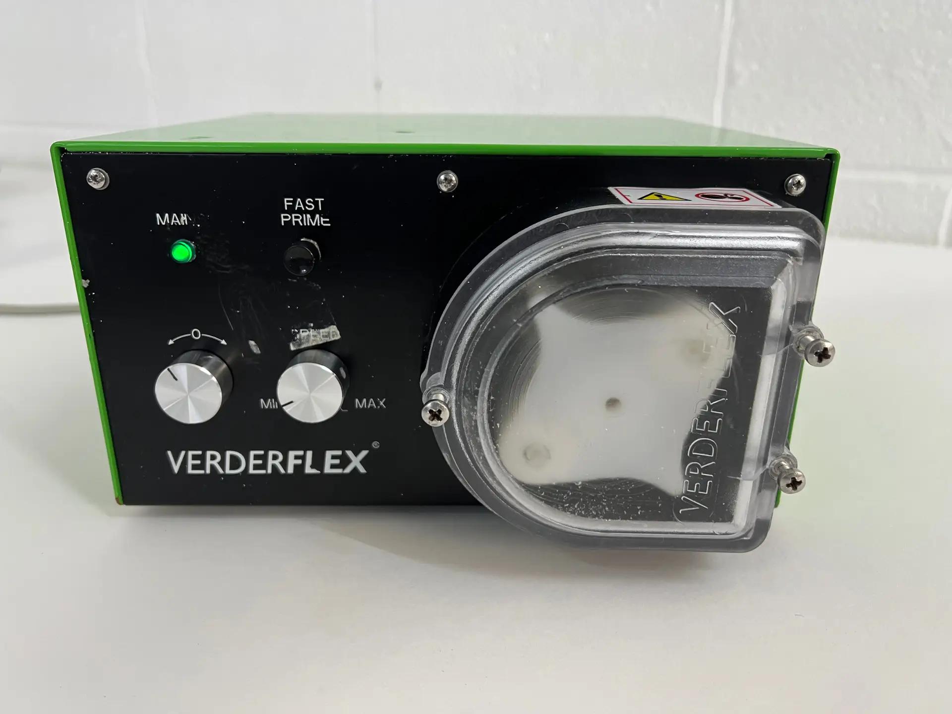 Verderflex EV1500 Benchtop Peristaltic Pump with Manual Speed Control and Cycoloy Pumphead